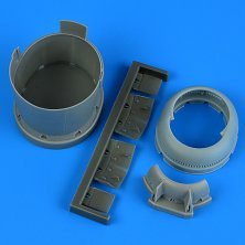 Quickboost 1/48 F6F-3 Hellcat Motorhaube offen sp�t Eduard