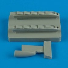 1/72 Ju 87D exhaust  late version (FUJI)