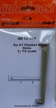 1/72 Sukhoi Su-27SM Flanker B slots (for Zvezda)