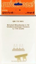 1/72 Br.Blenheim I/IV undercarriage covers