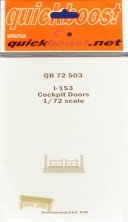 1/72 I-153 cockpit doors