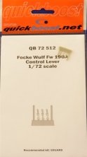 1/72 Fw 190A control lever