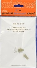1/72 Ju 52 seats with safety belts