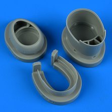 1/72 P-47D/M Thunderbolt closed cowling & cooling flaps