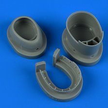 1/72 P-47D/M Thunderbolt opened cowling & cooling flaps