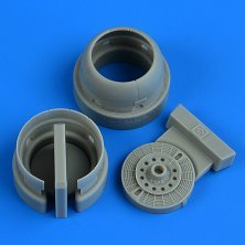 1/72 Fw 190D-9 cowling & closed cooling flaps for IBG