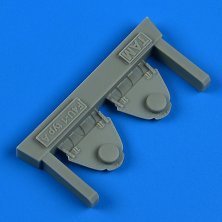 1/72 F4U-1 Corsair headrest type A for Tamiya