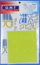 1/48 Canopy Mask for BAC/EE Lightning T MK.4/T.MK.5 double-sided