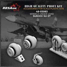 RESARM Roues Su-27 sous charge 1/48