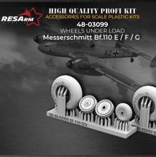 RESARM Ruote Bf 110 E/F/G sotto carico 1/48