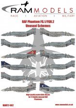 1/72 Raf McDonnell-Douglas Phantom FG.1/FGR.2 Unusual Schemes
