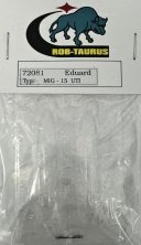 1/72 Vacu Canopy MiG-15 UTI for Eduard