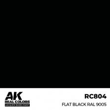 Flat black ral 9005 (RC001)