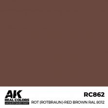 Rot (rotbraun)-red (red brown) ral 8012 (RC067)