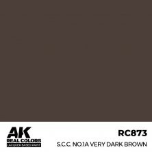 S. C. C. No. 1a very dark brown (RC034)