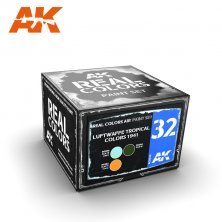 1941 Luftwaffe tropical colors set