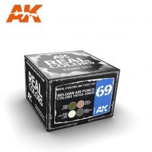 BELGIAN AIR FORCE COLORS 1970S-1990S color set