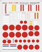1/72 Decal 25th Hiko Sentai 12x camouflages