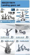 Train atterrissage 1/48 F/A-18E/F Super Hornet Meng r�sine