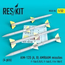 1/32 AIM-120 AMRAAM missiles