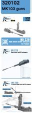 Rockit Studio Canon Mk103 m�tal 1/32 Horten Ho-229 pour Takom