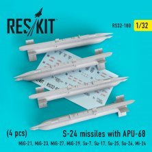 1/32 S-24 missiles with APU-68