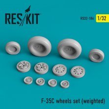 1/32 F-35C Lightning II wheels set