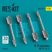 1/32 R-73 missiles MiG-29, Su-27