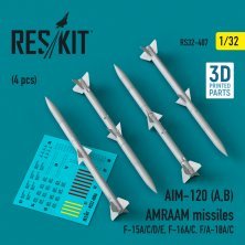 1/32 AIM-120 A,B AMRAAM missiles