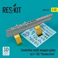 1/32 Centerline multi weapon pylon Republic F-105D/F-105G