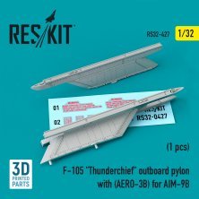 1/32 F-105D/F-105G Thunderchief outboard pylon with AIM-9B