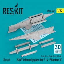 1/32 Navy inboard pylons for McDonnell F-4 Phantom II