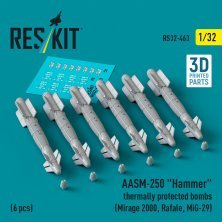 1/32 AASM-250 Hammer thermally protected bombs