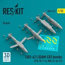 1/32 GBU-62 JDAM-ER bombs.