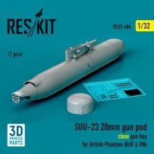 1/32 SUU-23 20mm gun pod close gun bay