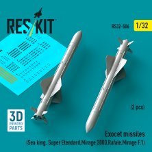 1/32 Exocet missiles
