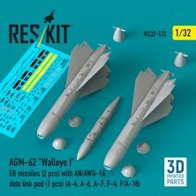 1/32 AGM-62 Walleye I ER with AN/AWG-16 pod.