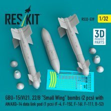 1/32 GBU-15V21, 22/B Small Wing missiles