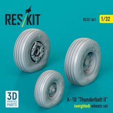 1/32 A-10 Thunderbolt wheels set weighted
