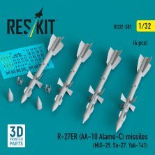 1/32 R-27ER AA-10 Alamo-C missiles.
