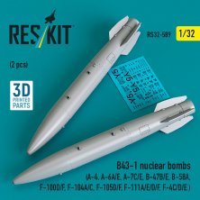 1/32 B43-1 nuclear bombs.