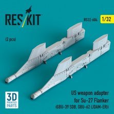 RESKIT 1/32 Adaptateur Armement US Su-27 Flanker
