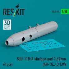 1/35 SUU-11B/A Minigun pod 7,62mm 1 pc.
