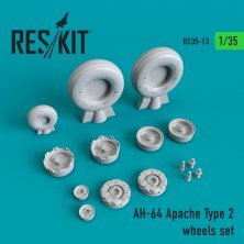 1/35 AH-64 Apache Type 2 wheels