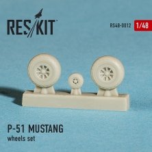 1/48 North-American P-51D MUSTANG wheels set