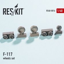 1/48 Lockheed F-117 "Nighthawk" wheels set