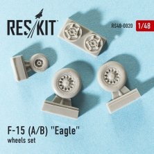 1/48 McDonnell-Douglas F-15A/F-15B "Eagle" wheels set