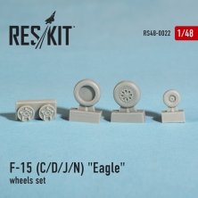 1/48 F-15C/F-15D/F-15J/F-15N "Eagle" wheels set