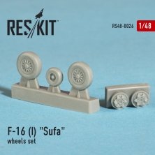 1/48 General-Dynamics F-16I "Sufa" wheels set