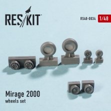 1/48 Dassault Mirage 2000 wheels set